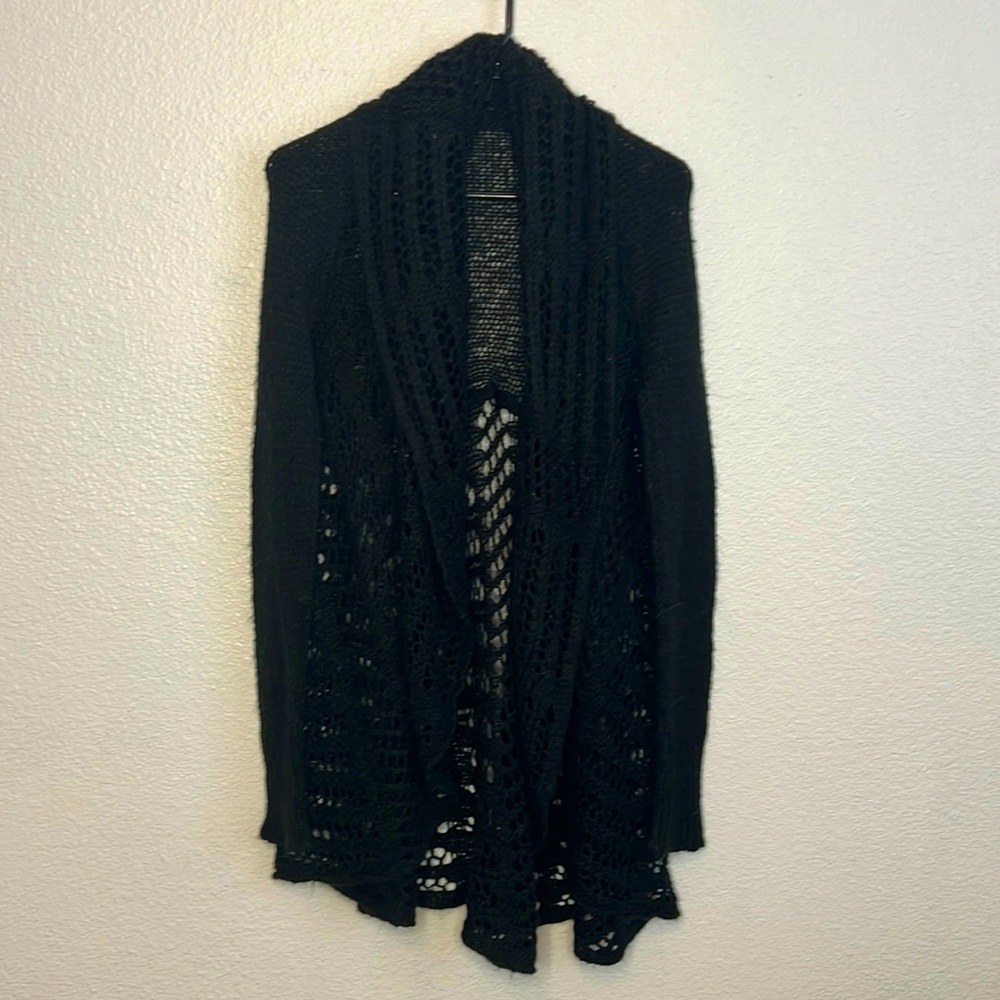 Do Everything In Love - One Size - Black Knit Sweater